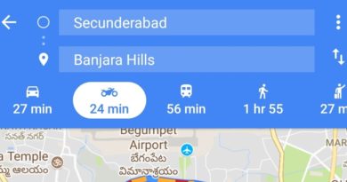 Google Maps - Two-wheeler mode